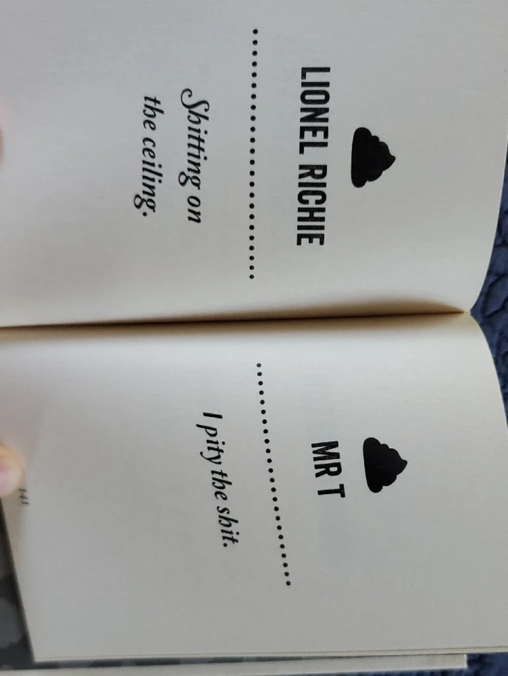 The Meaning of Shit Hardcover Book - White Cover